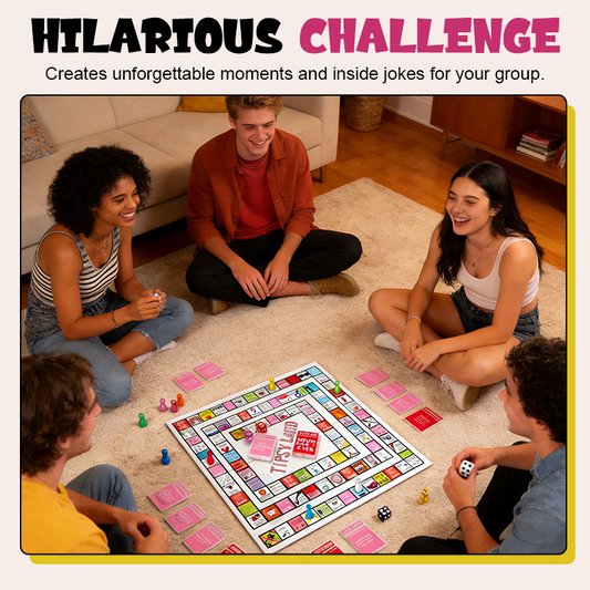 🎉 TIPSY LAND PARTY BOARD GAME – THE ULTIMATE DRINKING NIGHT ADVENTURE 🍻🎲