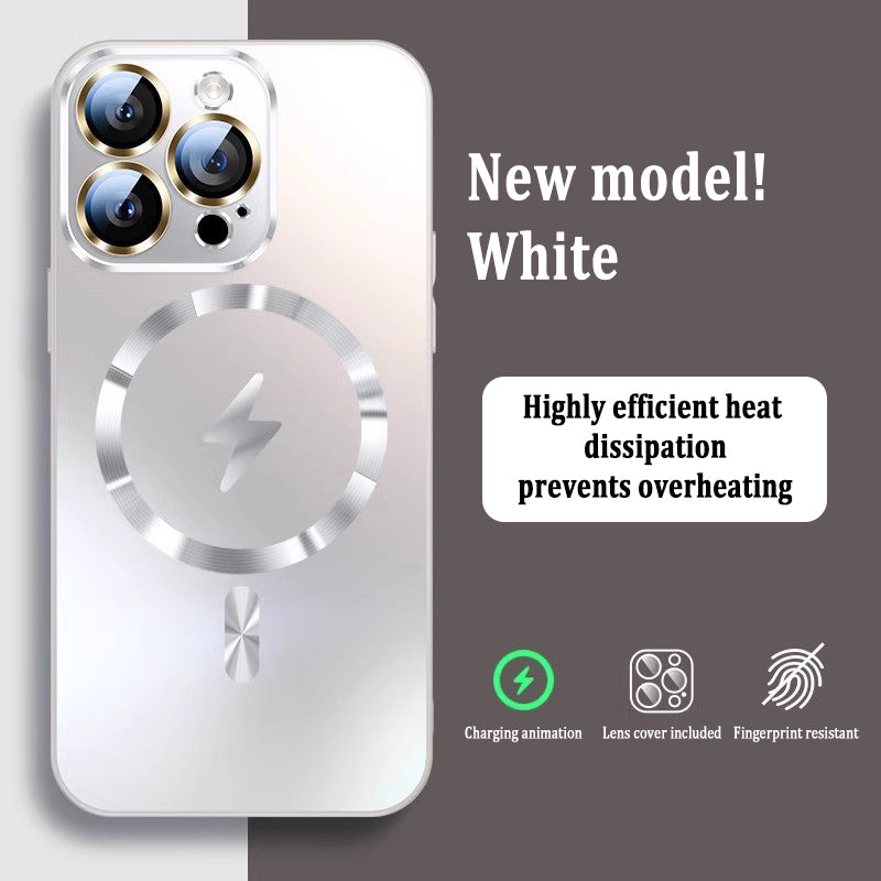 📱Magnetic Frosted And Drop-Resistant Phone Case – Stable, Fast, And Stylish, All In One Case!