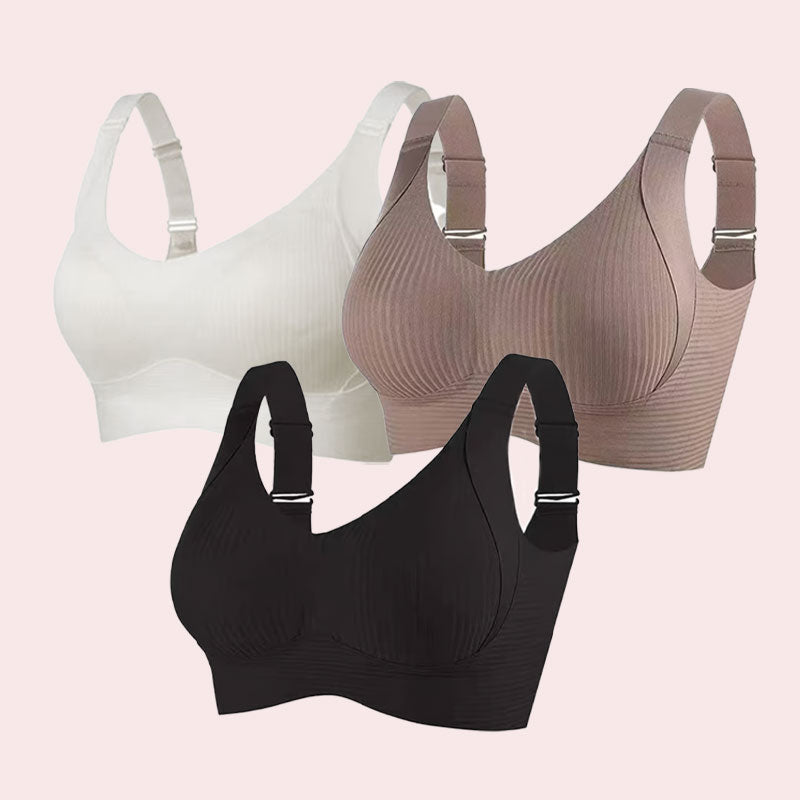 ⏳Special weekly offer for a limited period🎁Ribbon push-up bra for women with adjustable curved straps