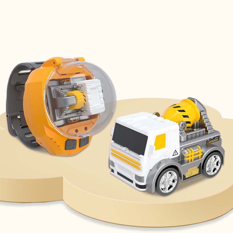Mini Alloy Excavator Watch Car for Kids ✨