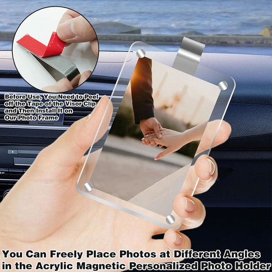 🎁buy more save more📸🚗Car Sun Visor Photo Holder
