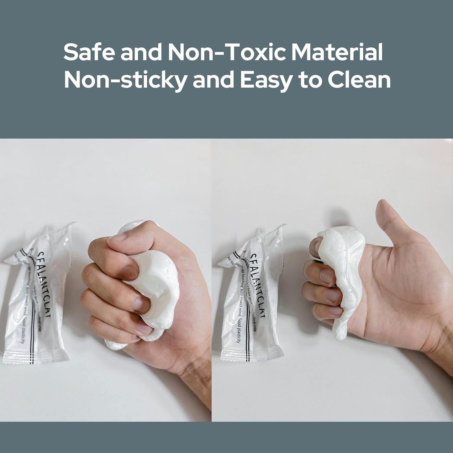 🧱 Air Conditioner Hole Sealant Putty｜Waterproof & Rodent-Resistant 💧🐭