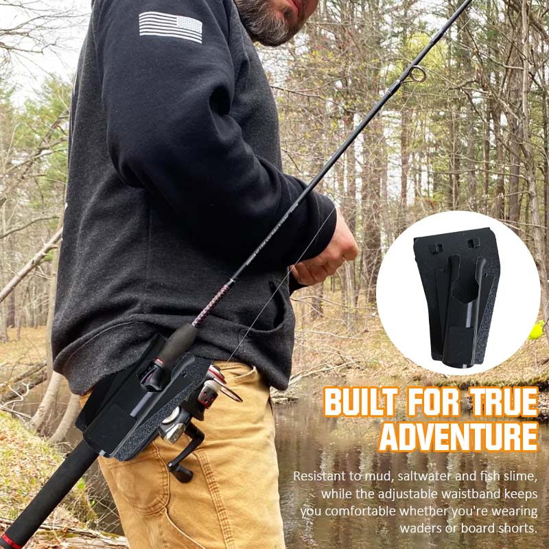 🎁 As a Father's Day gift🔥Slide-in Fishing Rod Hip Holsters