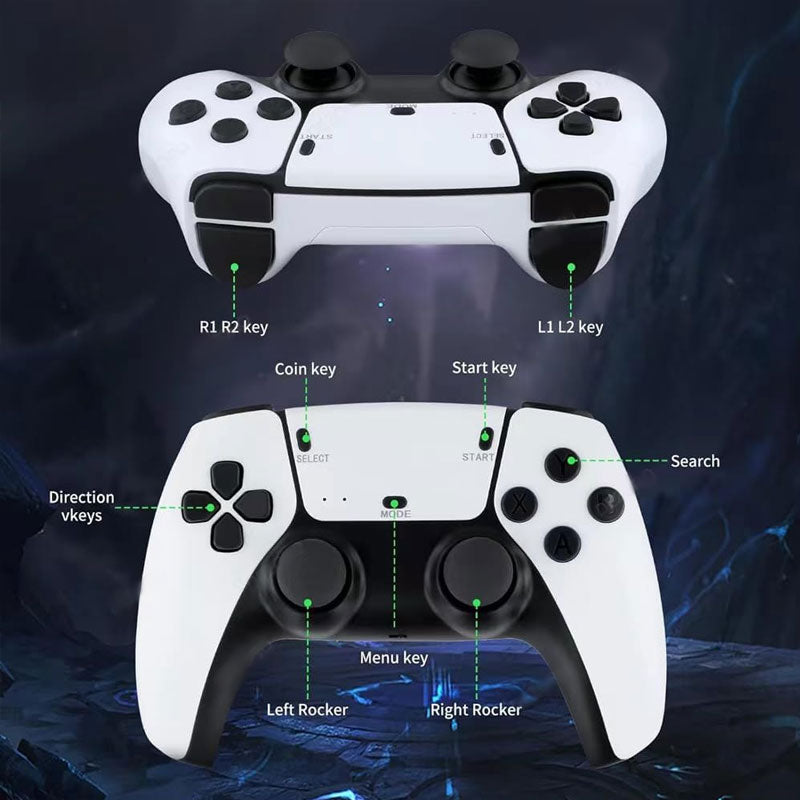 ✨ M15 Wireless 4K Retro Console · Your entire arcade in one device!🎮