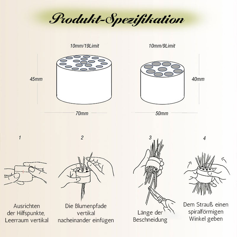 🎄Valentine's Day Deals-49% OFF🎄Spiral Ikebana Stem Holder