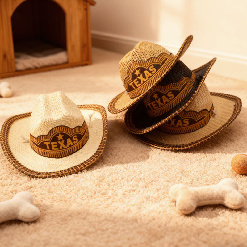 🤠 Mini Cowboy Hat for Pets – Tiny Hat, Big Personality! 🐾✨