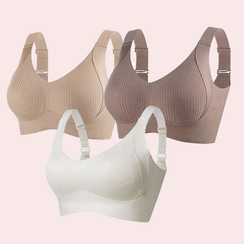 🎁Free shipping & Buy 1 Get 3 Packs🔥Super Firming Wire-Free Bra All-Day Comfort No More Sagging (3-Pack Value Set)