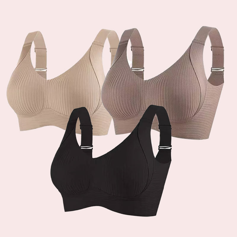 🎁Free shipping & Buy 1 Get 3 Packs🔥Super Firming Wire-Free Bra All-Day Comfort No More Sagging (3-Pack Value Set)
