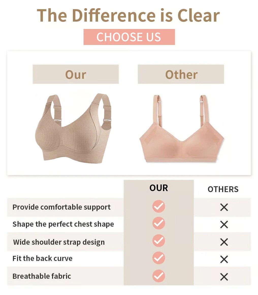 ⏳Special weekly offer for a limited period🎁Ribbon push-up bra for women with adjustable curved straps
