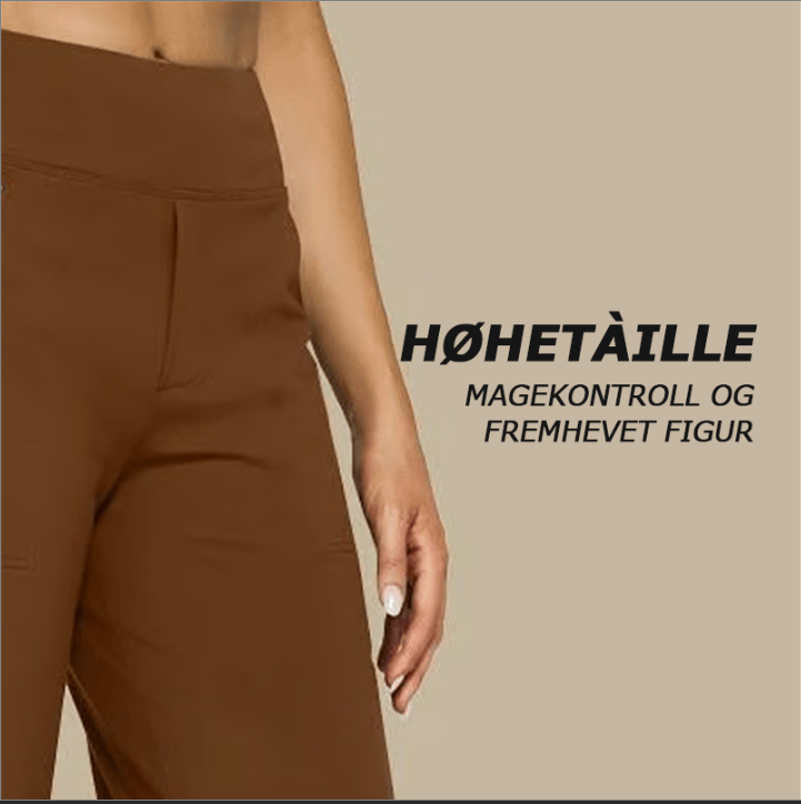 🔥Loose, high-waisted business trousers with an informal waistban